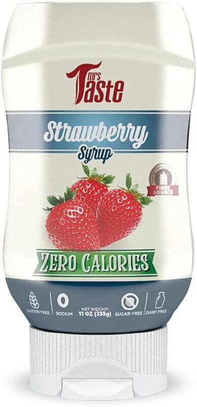 Mrs Taste Red Line Syrup 335g Strawberry
